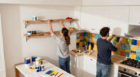 A Couple Gave Their Galley Kitchen A Budget-Friendly Redo With A Dining Nook