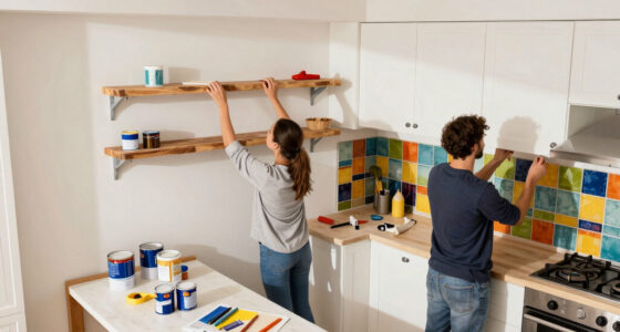 A Couple Gave Their Galley Kitchen A Budget-Friendly Redo With A Dining Nook