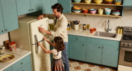 A Father-Daughter Duo Turned Her 90S Kitchen Into A Vintage-Inspired Dream