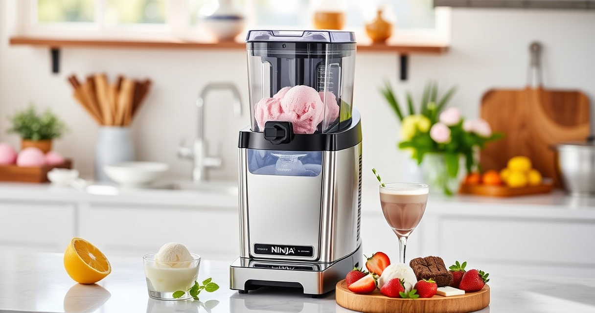 Cool Down with Homemade Summer Ice Cream Using Ninja® CREAMi® XL