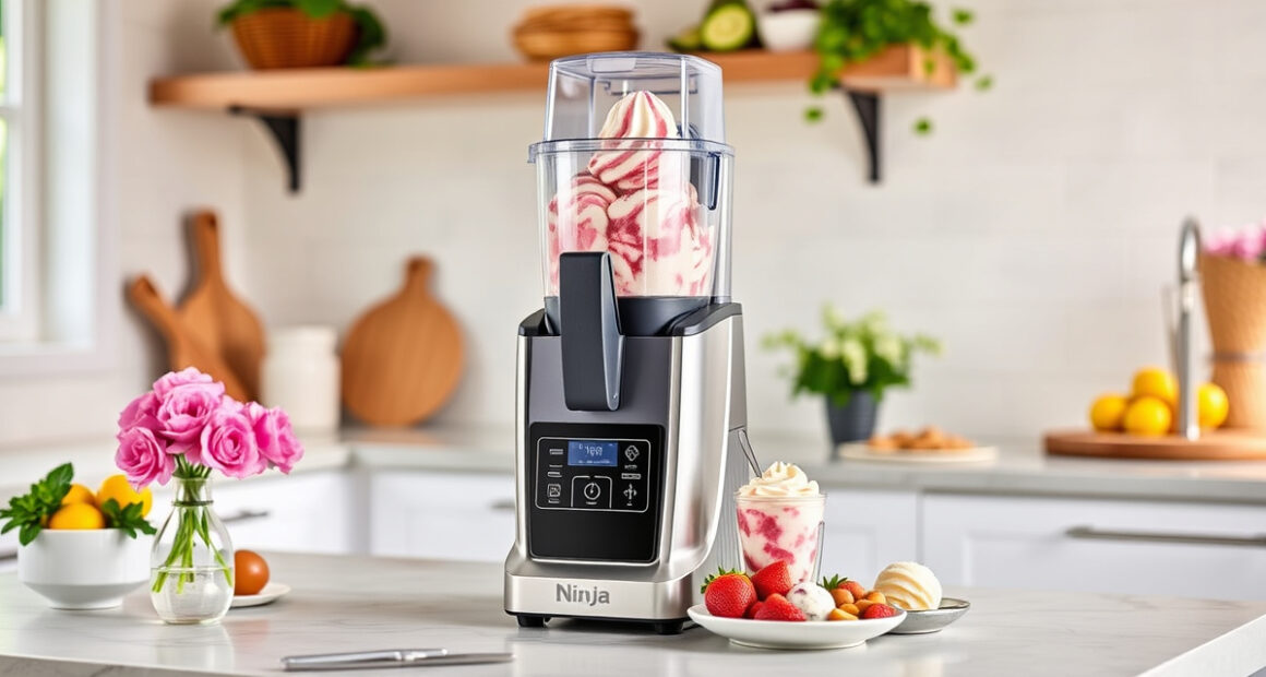 Create Summer Swirls with the Ninja NC701 CREAMi Ice Cream Maker