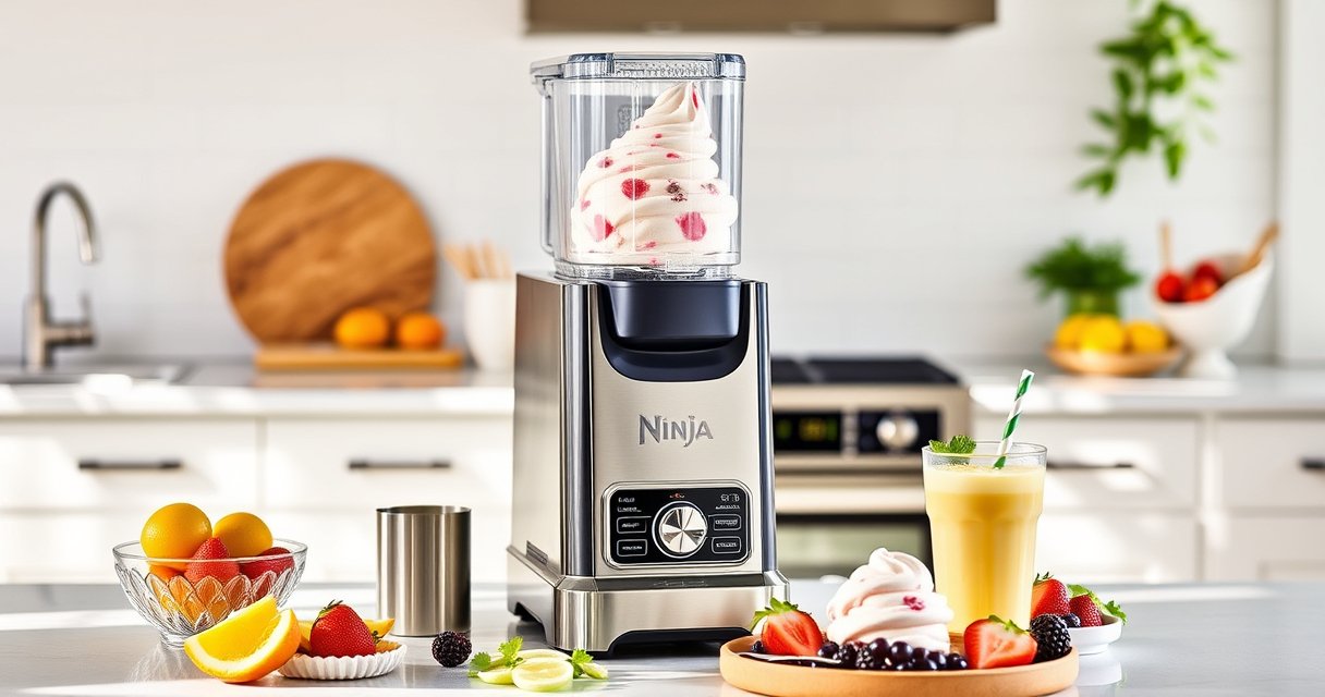 Make Summer Sweet with Ninja NC701 CREAMi Swirl Ice Cream Maker