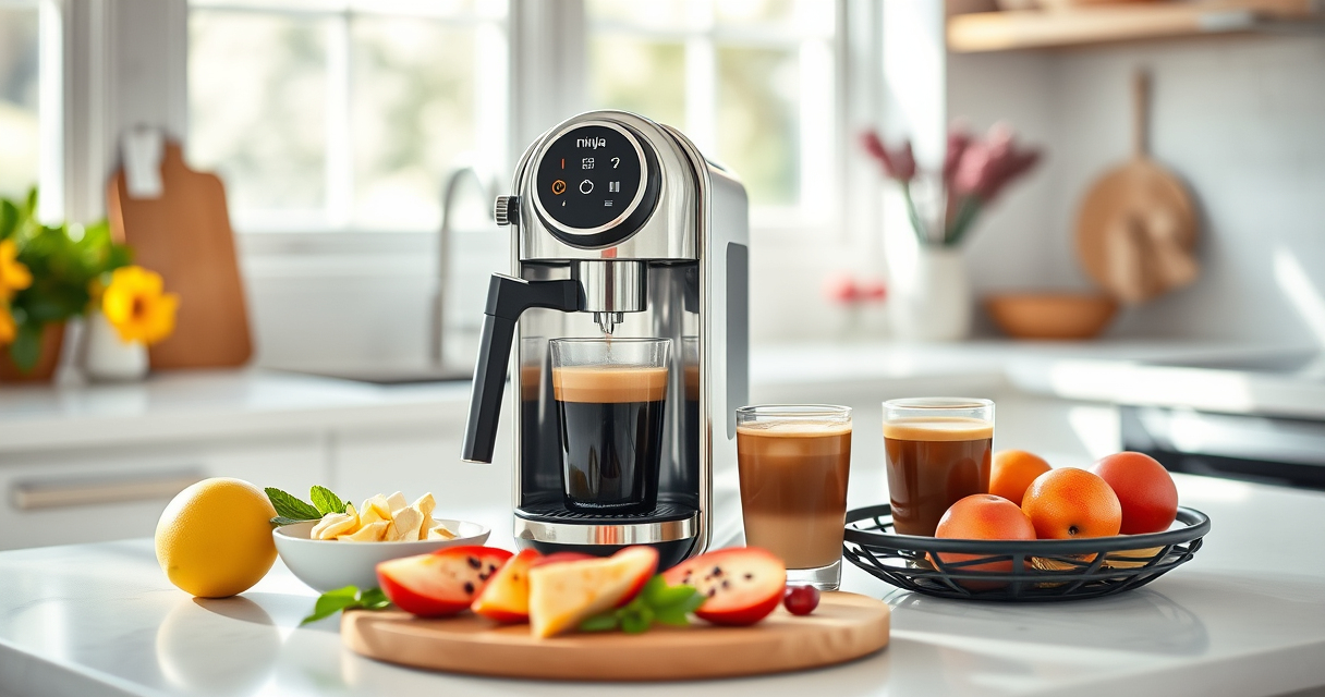 Master Summer Iced Espresso Drinks with the Ninja Luxe™ Café Mini