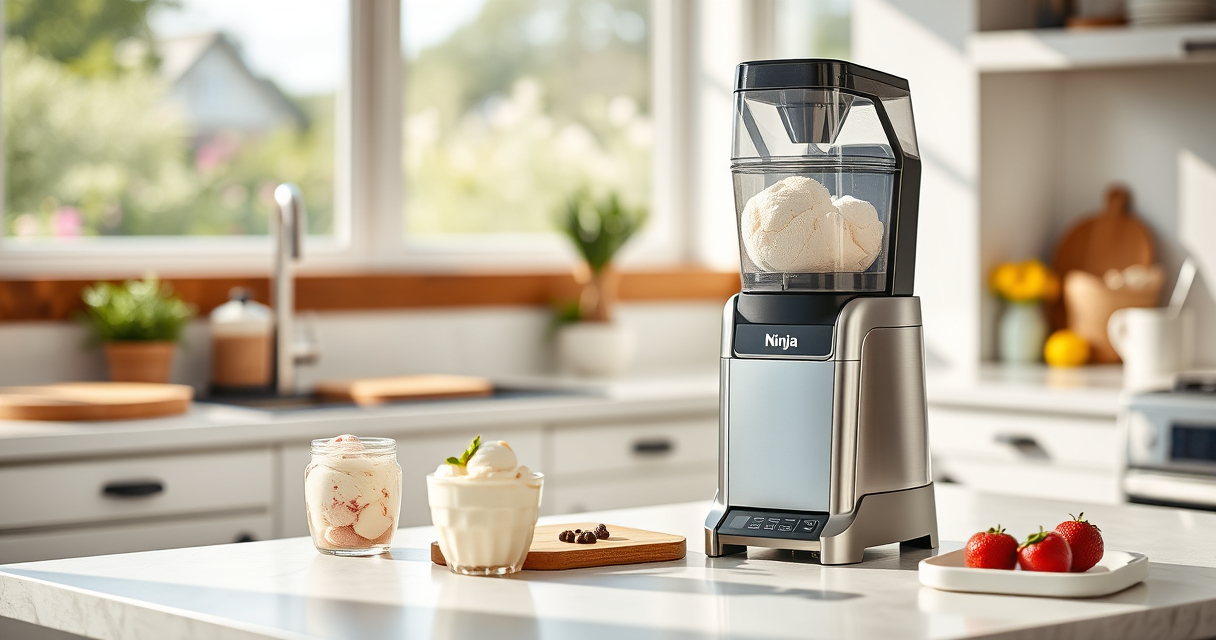Ninja CREAMi Ice Cream Maker: Summer Sweetness at Home