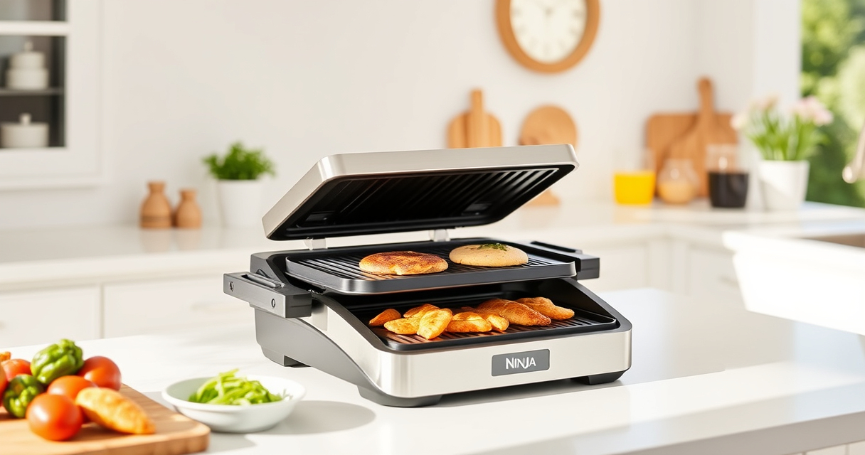 Ninja Foodi Pro 5-in-1 Indoor Grill: Summer Grilling Made Easy