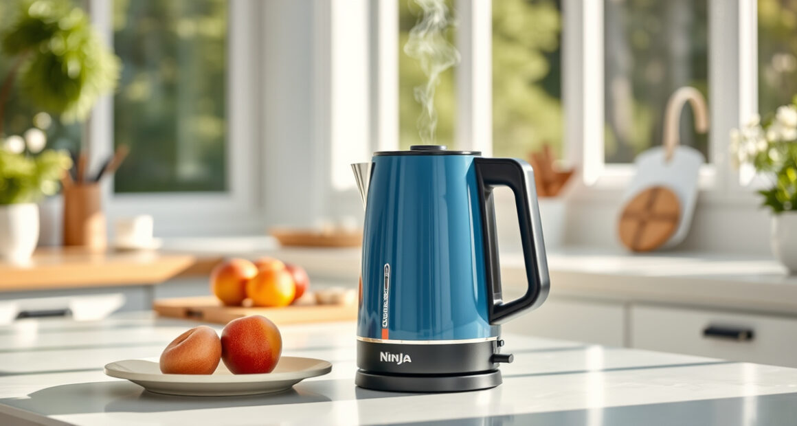 Ninja KT200BL Precision Temperature Electric Kettle: Summer Tea & Coffee Companion
