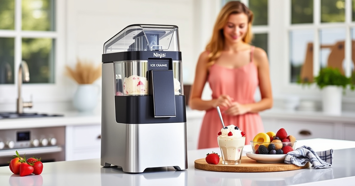 Stay Cool This Summer with the Ninja CREAMi Deluxe Ice Cream Maker