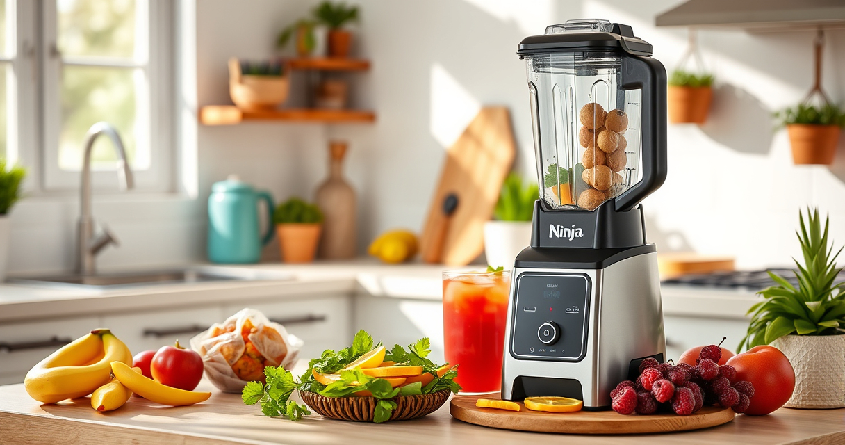 Summertime Smoothie Magic with Ninja BC151EM Blast Portable Blender