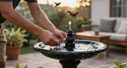 This $10 Solar Fountain Stops Mosquitoes Breeding In Bird Baths, Attracts Feathered Friends & Adds Soothing Sounds To Your Garden