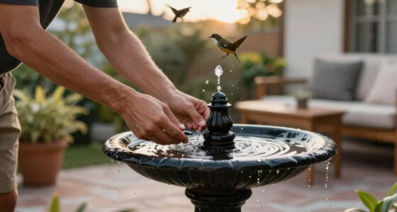 This $10 Solar Fountain Stops Mosquitoes Breeding In Bird Baths, Attracts Feathered Friends & Adds Soothing Sounds To Your Garden