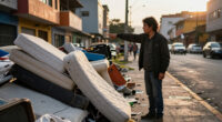 Bogotá Enforces Fine For Leaving Mattresses And Debris On Streets