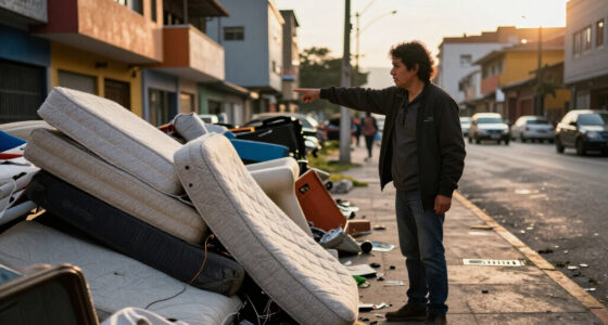 Bogotá Enforces Fine For Leaving Mattresses And Debris On Streets
