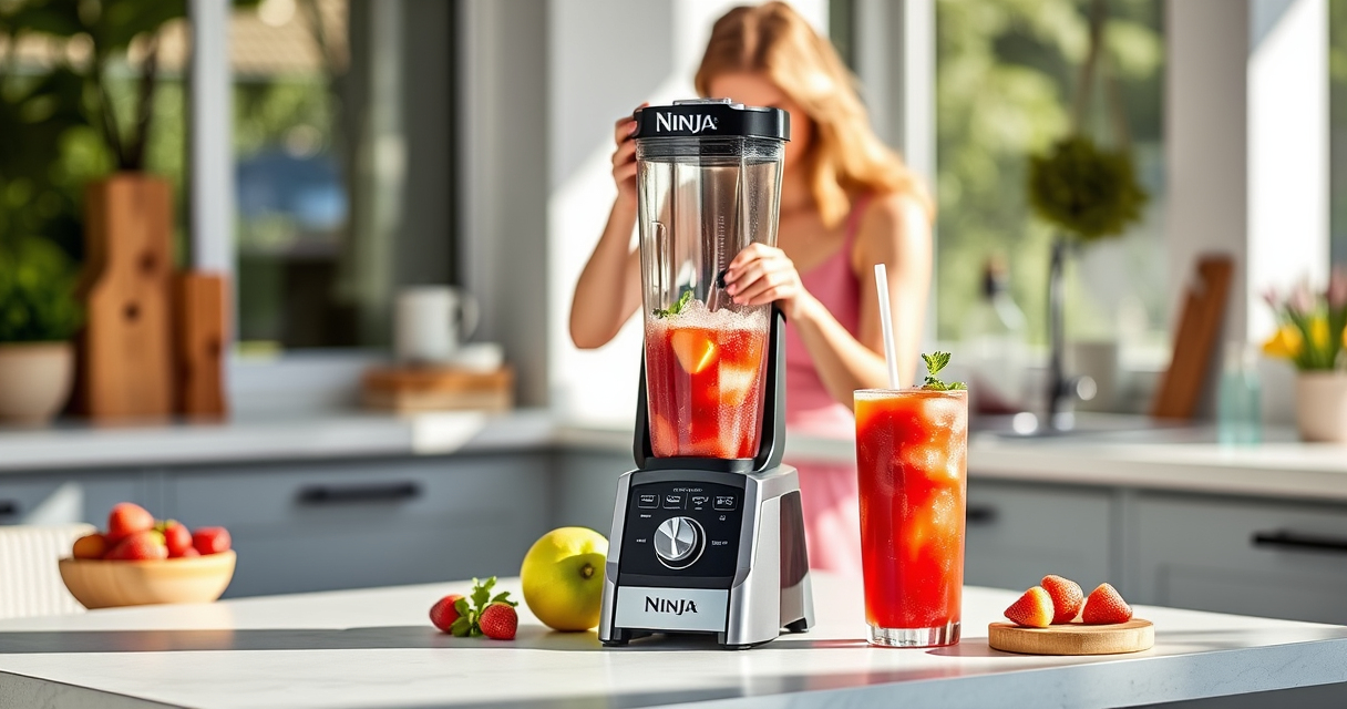 Chill Out This Summer with the Ninja SLUSHi Twist Frozen Drink Maker