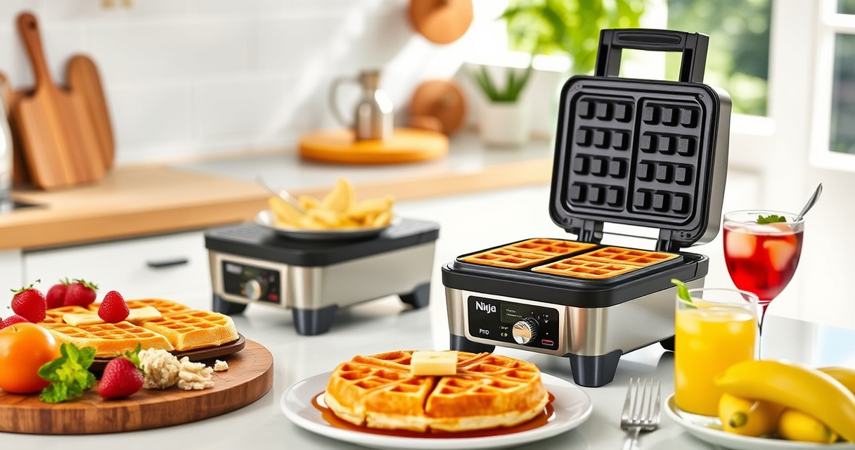 Ninja Belgian Waffle Maker Pro: Perfect Summer Waffles Every Time