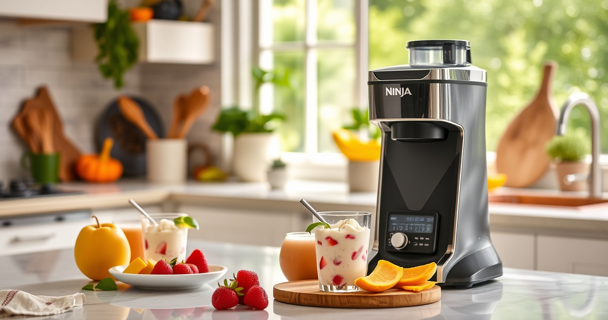 Ninja CREAMi Deluxe Ice Cream Maker: The Summer’s Ultimate Frozen Treats Machine