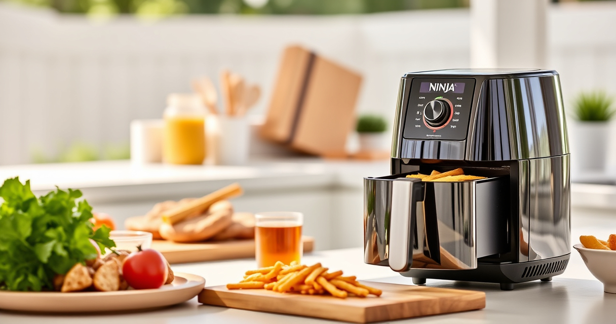 Ninja Crispi 4-in-1 Glass Air Fryer: Perfect for Summer Snacks & Small Batches