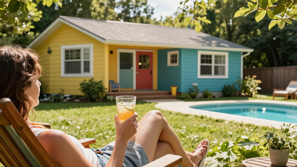 A Designer Transformed A 1977 Sears Kit House Into A Colorful Retreat