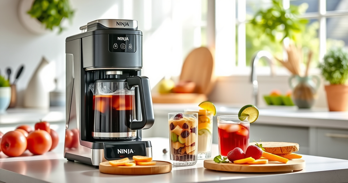 Beat the Heat with Ninja Hot & Iced XL Coffee Maker’s Summer Recipes