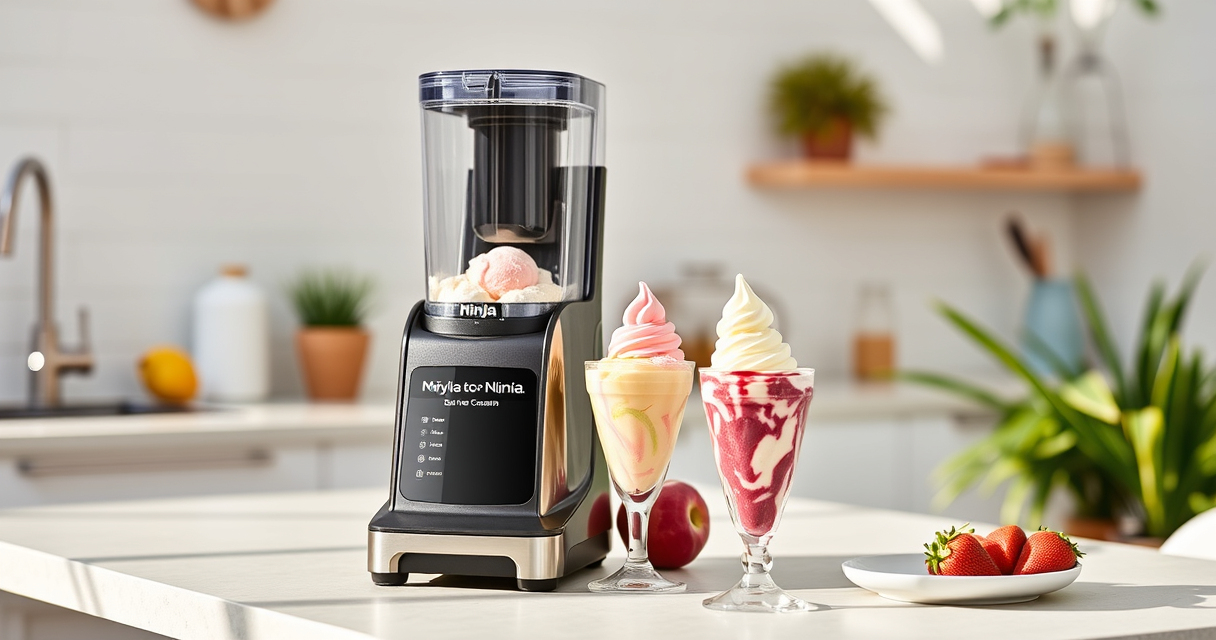 Beat the Summer Heat with the Ninja NC701 CREAMi Swirl Ice Cream Maker