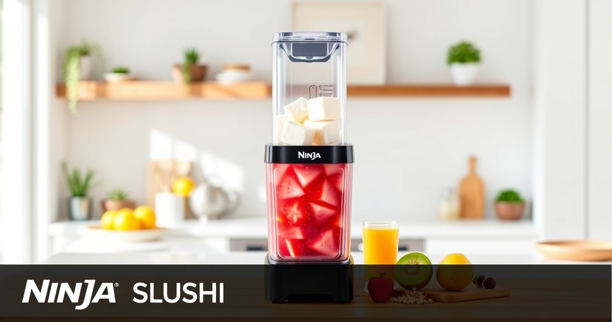 Beat the Summer Heat with the Ninja SLUSHi Frozen Drink Maker