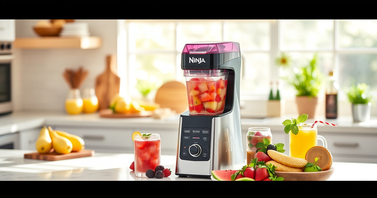 Cool Off with Creative Summer Recipes Using Ninja SLUSHi Twist