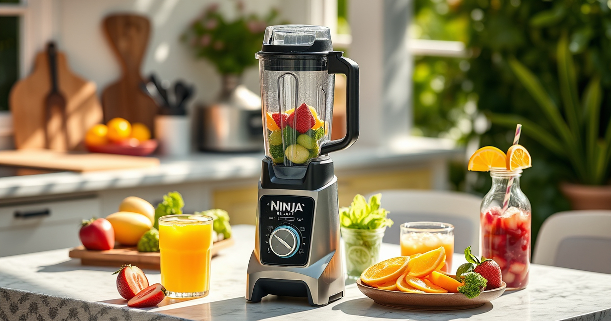 Enjoy Summer Sips Anywhere with the Ninja Blast Portable Blender