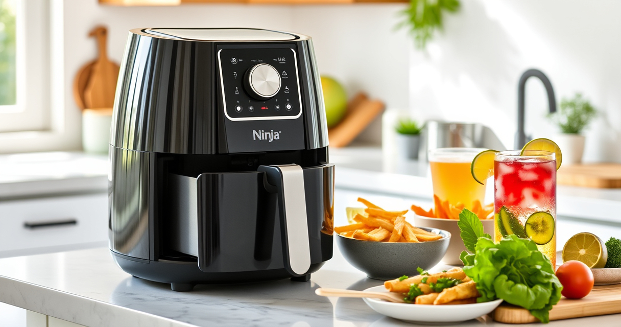 Host Effortlessly with the Ninja 10QT DoubleStack XL Air Fryer This Summer