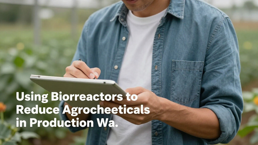 Learning Opportunity: Using Bioreactors To Reduce Agrochemicals In Production Water