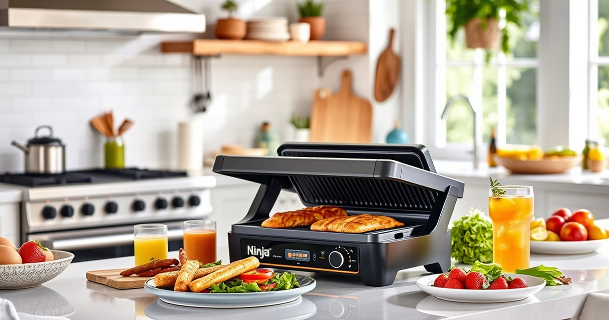 Make Your Pool Party Sizzle with the Ninja Foodi Pro 5-in-1 Grill