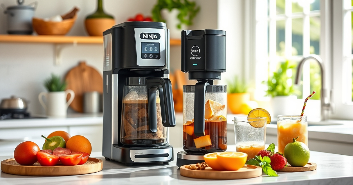 Ninja Hot & Iced XL Coffee Maker: Perfect for Summer Poolside Sips