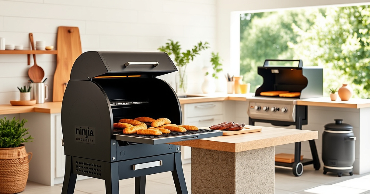 Ninja Outdoor Woodfire Pro XL Grill & Smoker: Your Summer BBQ Companion