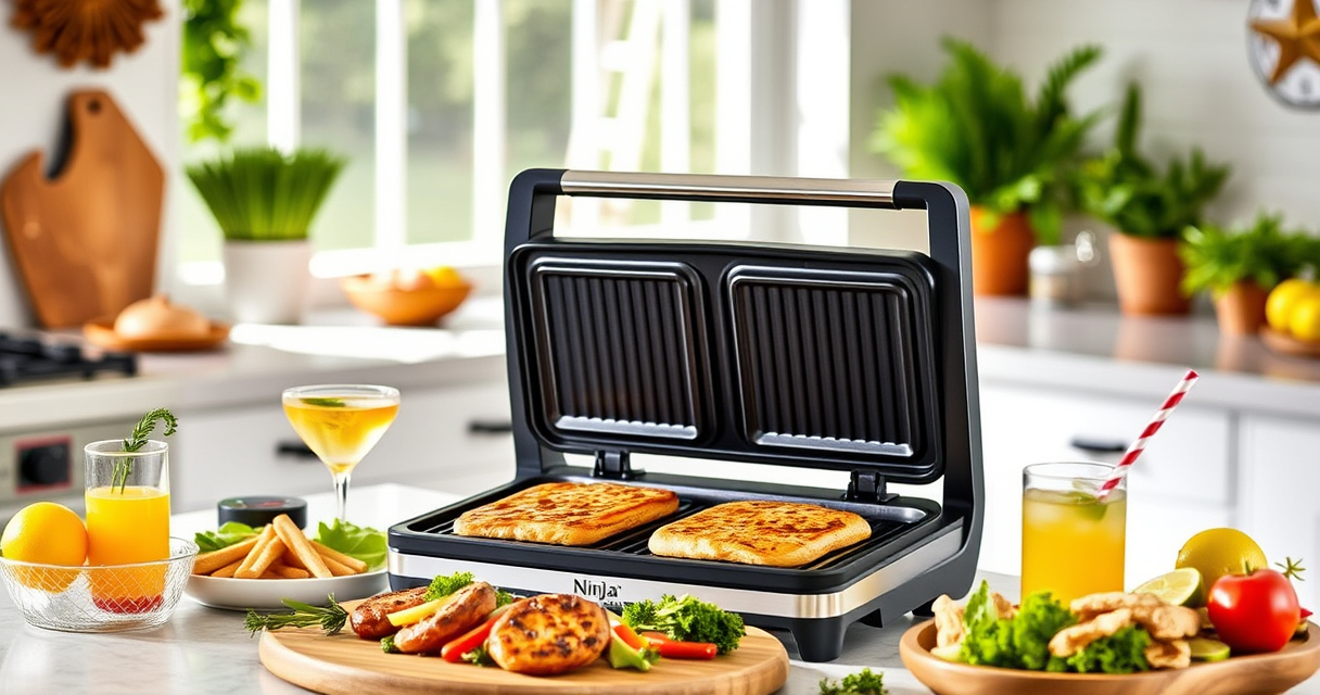 Sizzle & Serve: Summer Recipes with the Ninja Foodi Pro 5-in-1 Indoor Grill