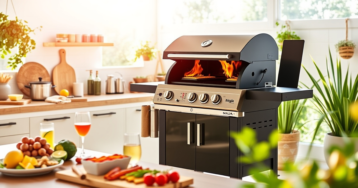 Summer Grilling with the Ninja Woodfire Pro Connect XL