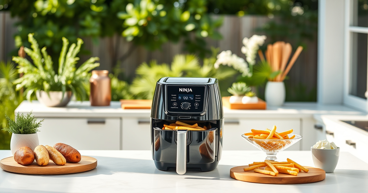 Summer-Ready Ninja Crispi Glass Air Fryer Accessories for Outdoor Cooking