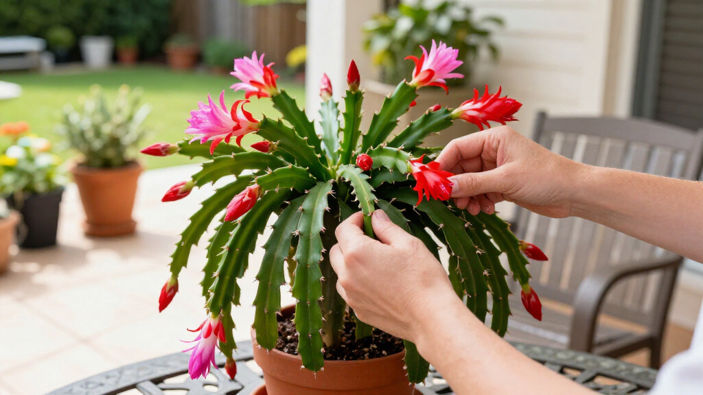 The Simple Fall Trick That Makes A Christmas Cactus Flower For The Holidays