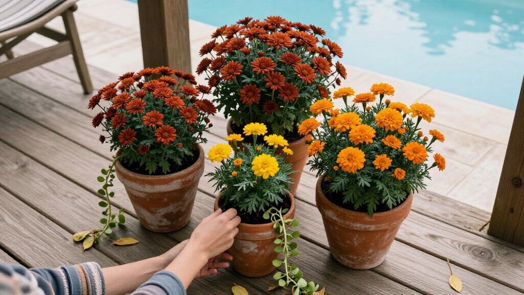5 Designer-Approved Ways To Style Your Fall Porch – With Captivating Flowers, Rich Textures And Vibrant Foliage