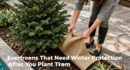 5 Evergreens That Need Winter Protection After You Plant Them