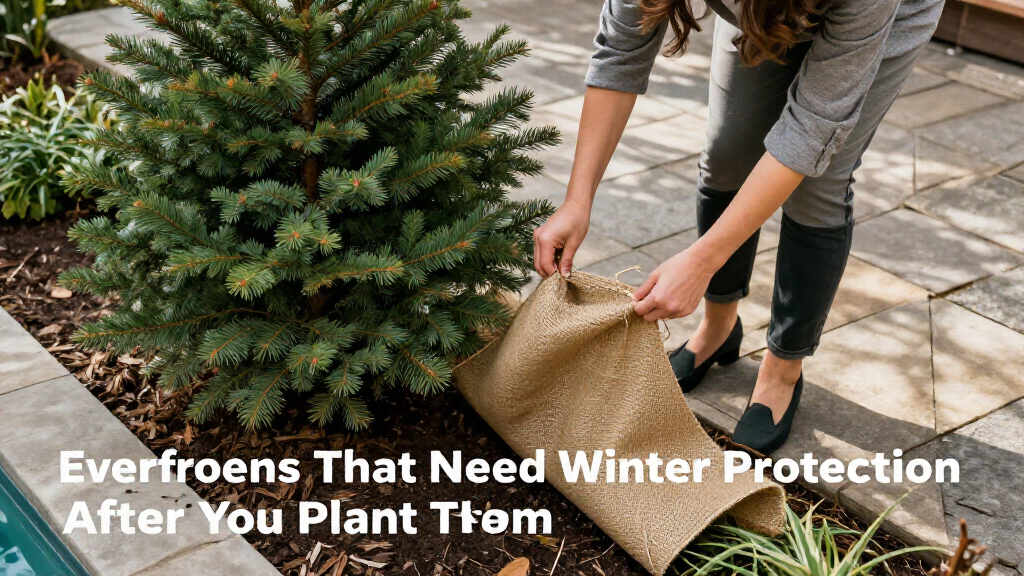 5 Evergreens That Need Winter Protection After You Plant Them