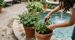 Goldie Hawn’s Fountain Is Surrounded By Plants – And It’s A Masterclass In Planting Around Water