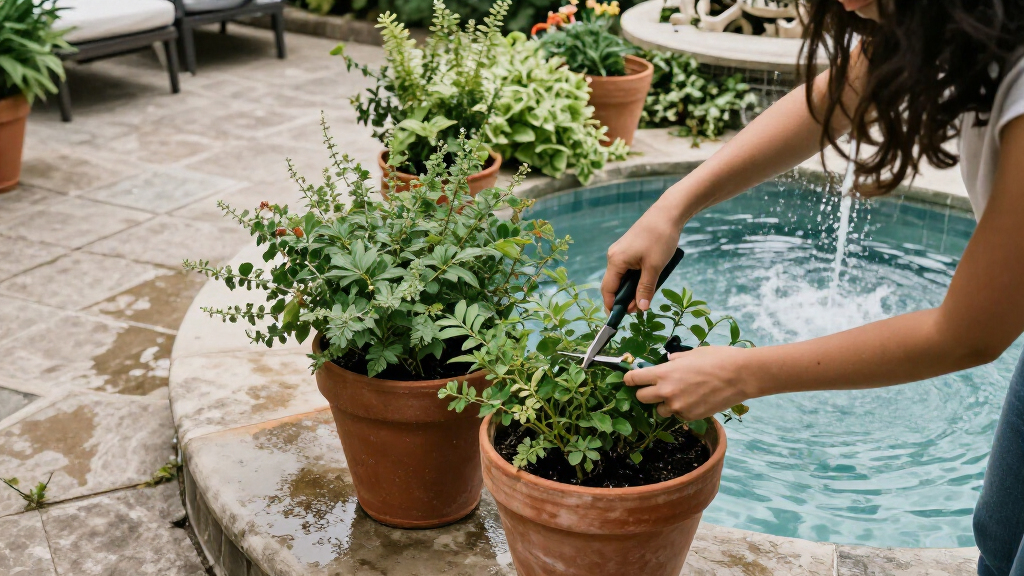 Goldie Hawn’s Fountain Is Surrounded By Plants – And It’s A Masterclass In Planting Around Water