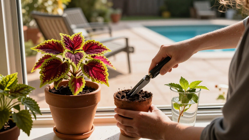 Growing Coleus Indoors This Fall – For Easy Color You Can Overwinter And Propagate For Next Year