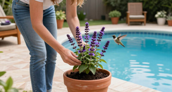 Hummingbirds Love These Purple Fall Flowers – Plant Them Now For More Backyard Visitors