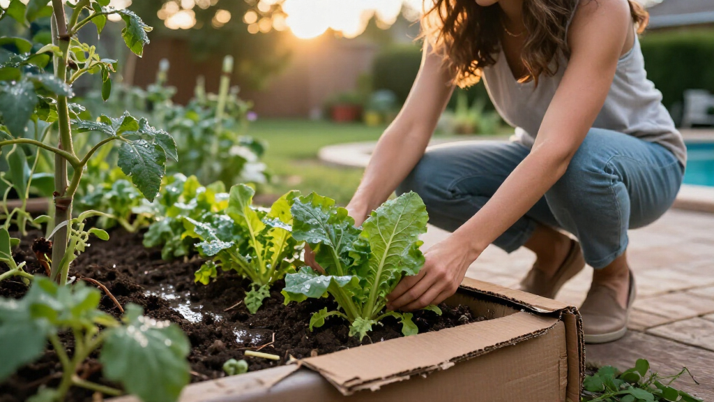 I Mulched My Veggie Bed With Cardboard And Enjoyed A Bumper Harvest – So Yes, It Does Work