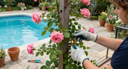 Jerry Hall’s Romantic Rose Archway Gives Her Garden A Gorgeous Cottage Look – Garden Experts Say October Is The Best Time To Get Started On Yours