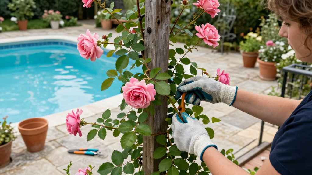 Jerry Hall’s Romantic Rose Archway Gives Her Garden A Gorgeous Cottage Look – Garden Experts Say October Is The Best Time To Get Started On Yours