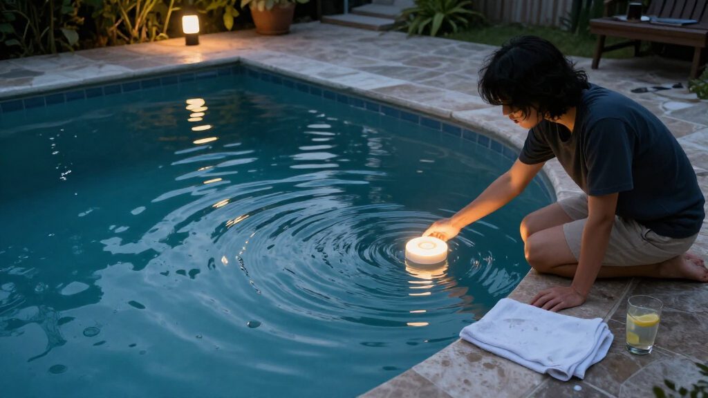 LED Floating Pool Lights: A Halloween Guide