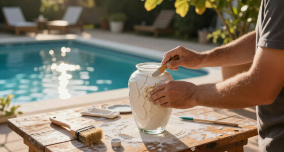 Man Makes An Impressive Textured Vase Using Only Dollar Tree Supplies