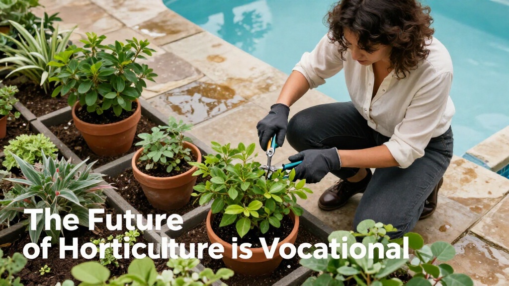 The Future Of Horticulture Is Vocational