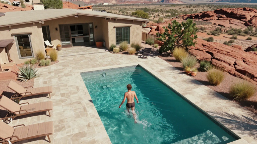 This 7,000-Square-Foot Desert Oasis In Utah Feels More Like A Boutique Hotel Than A Family Home — It Redefines A 'Room With A View'