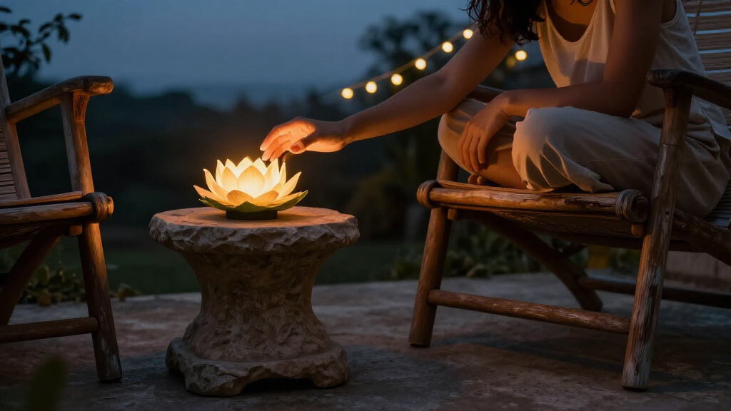This Lotus Solar Light Is So Beautiful I'm Buying 5 Of Them To Transform My Patio Into A Serene And Snug Haven After Dark
